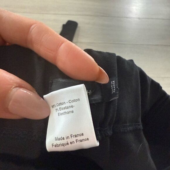 JOSEPH Light Cotton STR Black Legging Pants - Picture 7 of 11